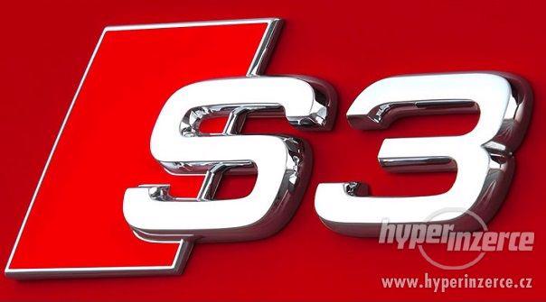 NOVE Znaky kufru Audi S3 S4 S5 S6 S8 S-line NOVE - foto 5