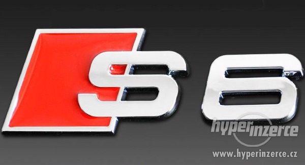 NOVE Znaky kufru Audi S3 S4 S5 S6 S8 S-line NOVE - foto 6