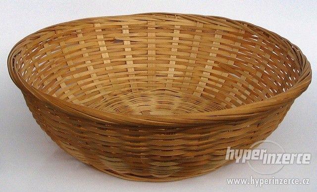 *** 2 pěkné proutěné košíky *** - foto 2
