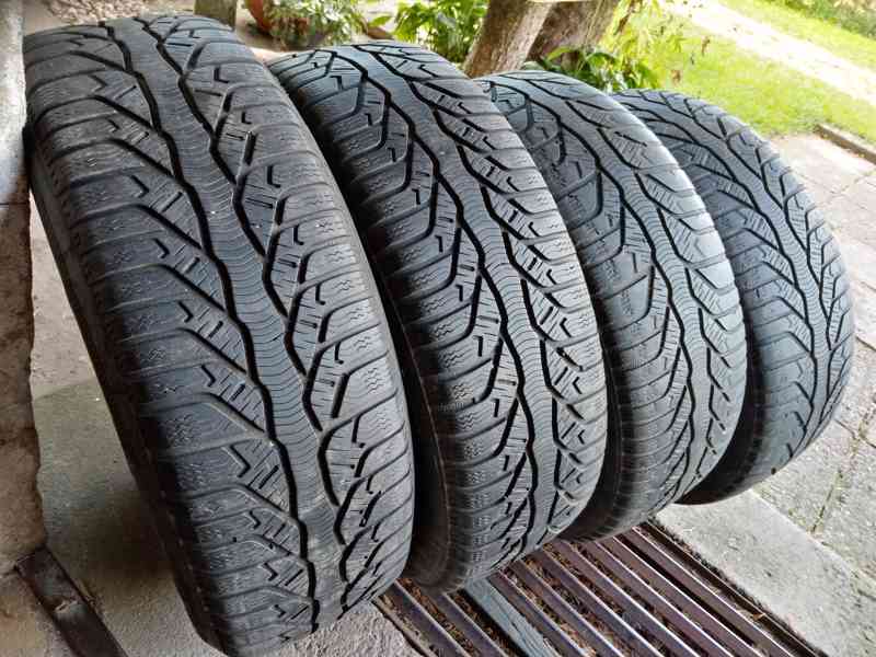 Zimní alu kola 15ky 4x108 pneu 80% PEUGEOT CITROEN - foto 5