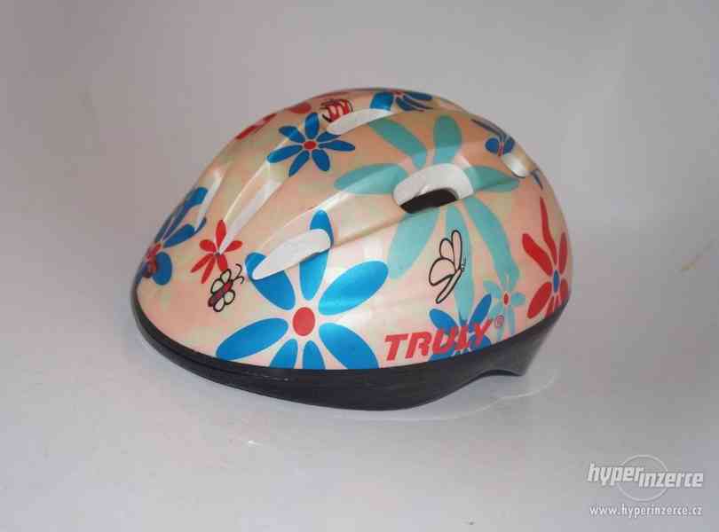 Cyklistická helma L přilba na kolo Truly vel. 55-59cm, bezva - foto 1