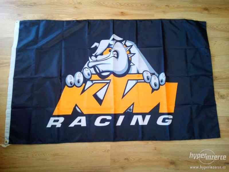 KTM Racing vlajka 150 x 90cm - foto 1