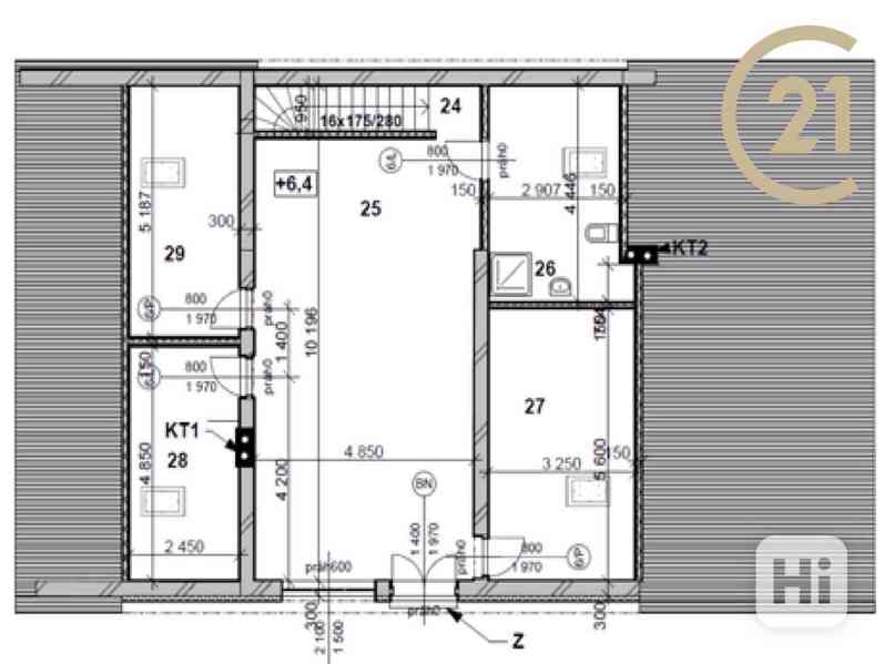 Prodej obchodního prostoru a bytu, Mšené-lázně - foto 16