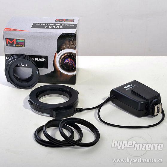 Makroblesk Meike FC 100 pro Canon, Nikon, Pentax - foto 1