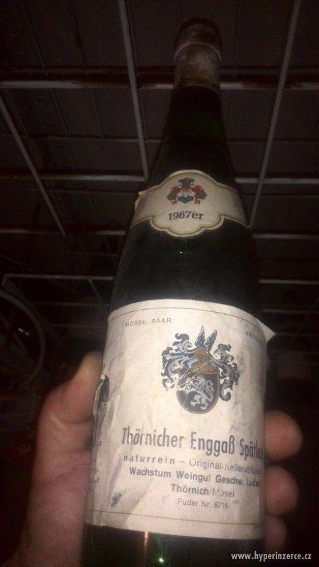 Staré německé vína  archív 1961-1988 - foto 2