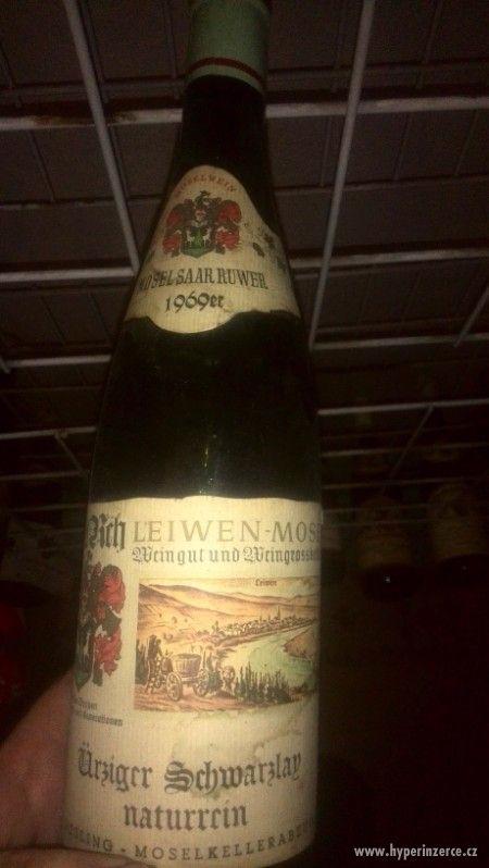 Staré německé vína  archív 1961-1988 - foto 3