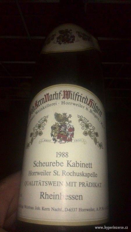 Staré německé vína  archív 1961-1988 - foto 8