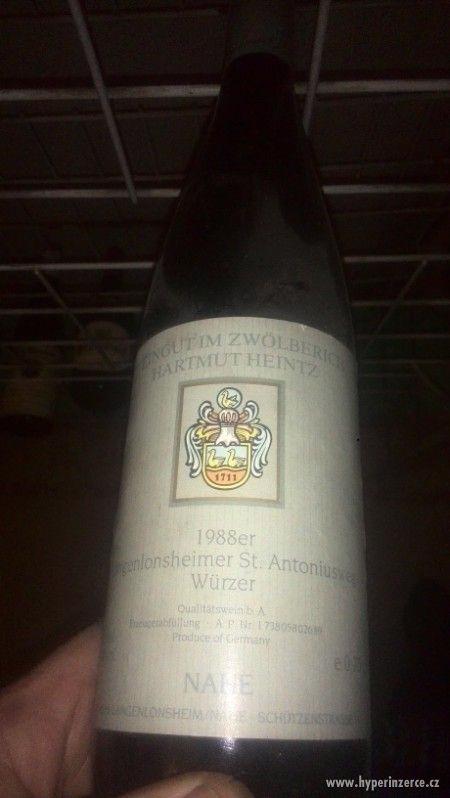 Staré německé vína  archív 1961-1988 - foto 9