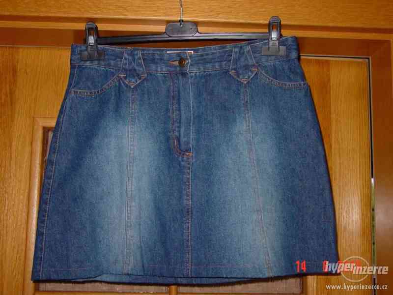 Jeansová sukně - foto 1