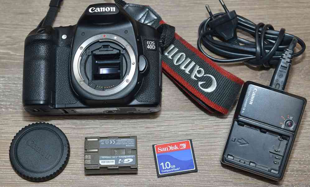 Canon EOS 40D **10,1Mp CMOS**Live View* 19000 Exp. - foto 3