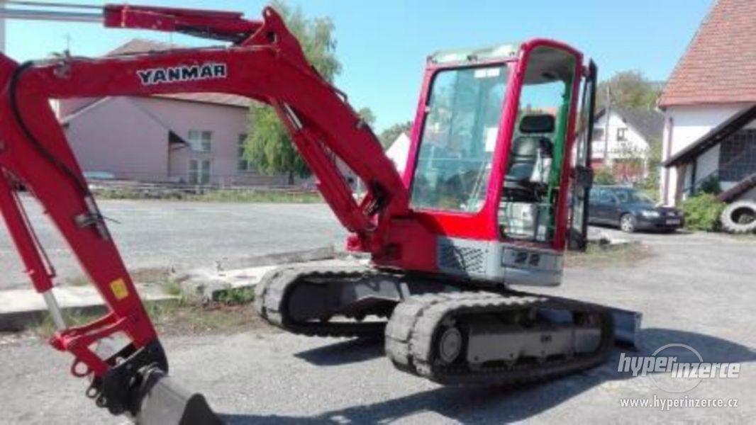 Prodám minibagr Yanmar Vio 50 - foto 1