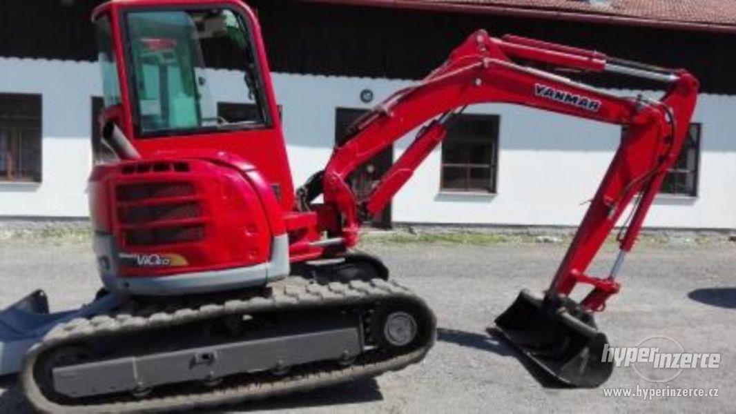 Prodám minibagr Yanmar Vio 50 - foto 3