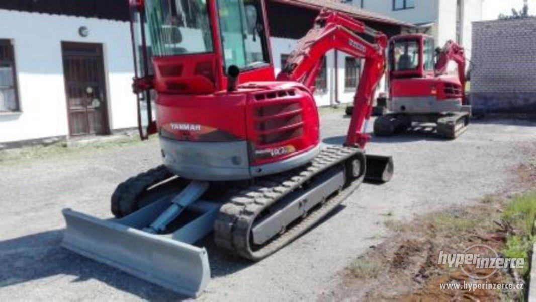 Prodám minibagr Yanmar Vio 50 - foto 4