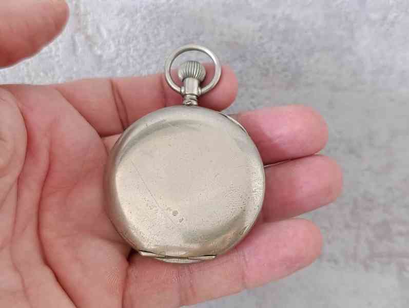 Starožitné mechanické stopky švýcarská výroba.Smalt cifernik - foto 9