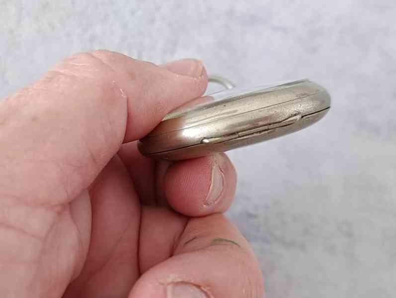 Starožitné mechanické stopky švýcarská výroba.Smalt cifernik - foto 13