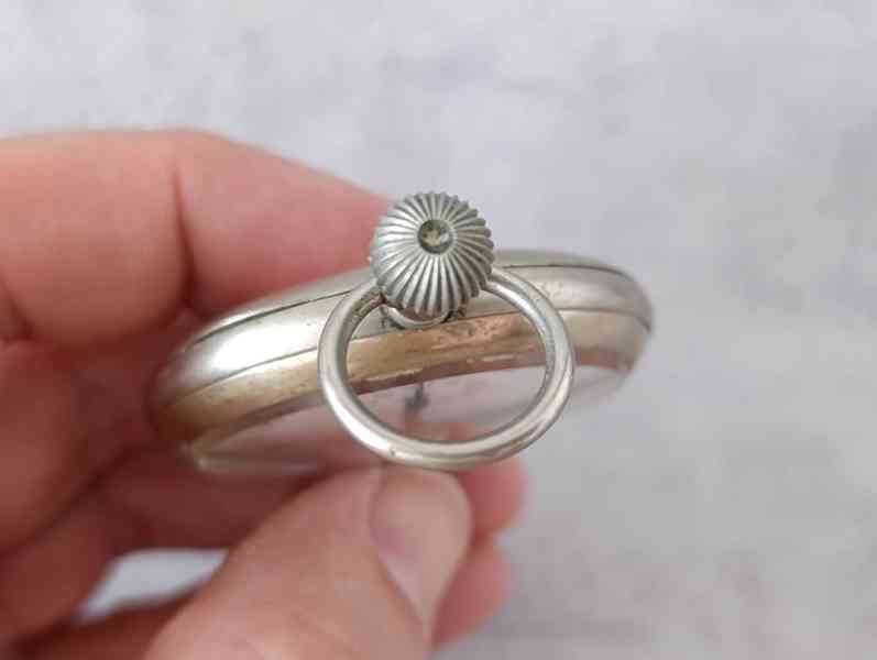 Starožitné mechanické stopky švýcarská výroba.Smalt cifernik - foto 14