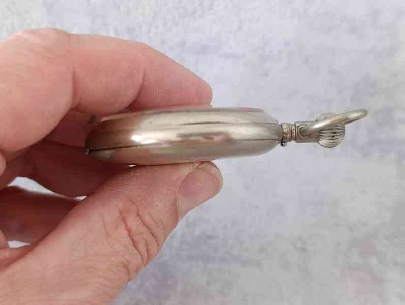 Starožitné mechanické stopky švýcarská výroba.Smalt cifernik - foto 18