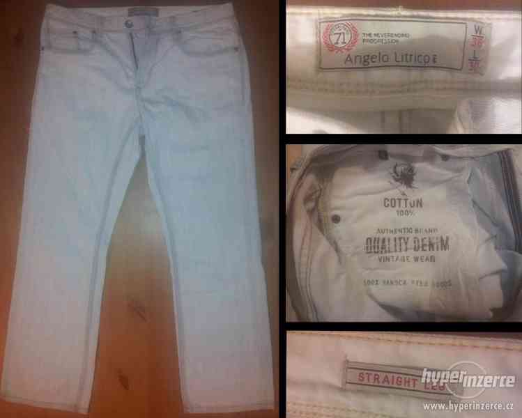 Pánské rifle Angelo Litrico 36/30 100% bavlna - foto 1