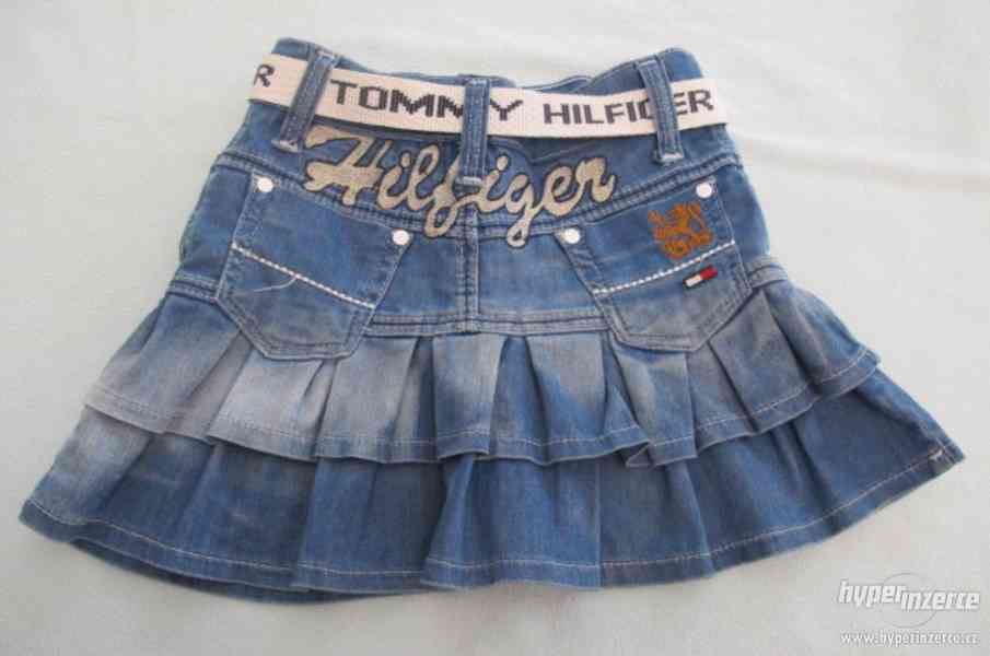 Dívčí riflová sukně Tommy Hilfiger - foto 2