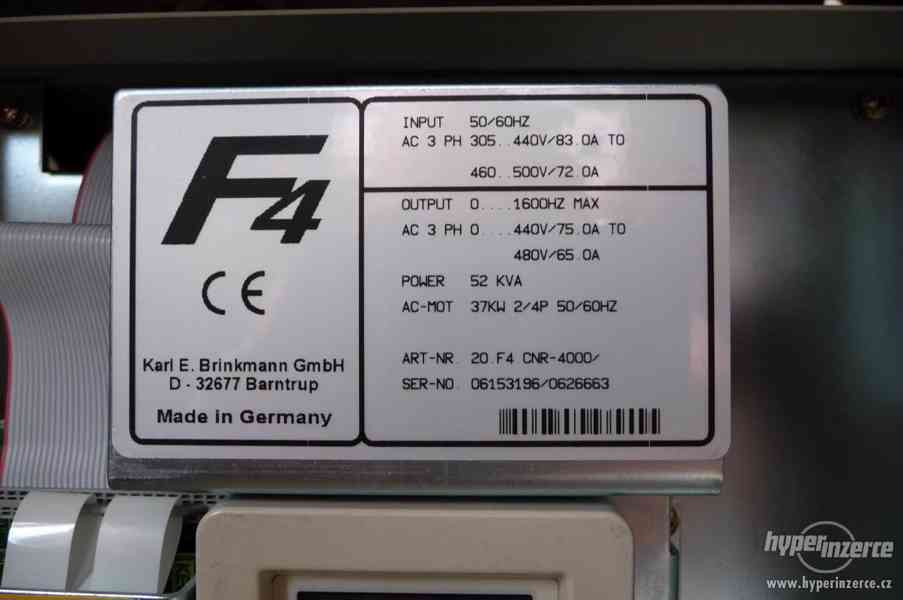 Frekvenční měnič KEB COMBIVERT F4-C  37kW - foto 3