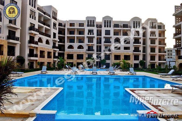 Egypt - Hurghada: Nové byty 1+kk v lux.resortu přímo u moře - foto 1