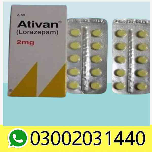 Ativan 2mg Tablets Price In Pakistan | 0300-2031440-