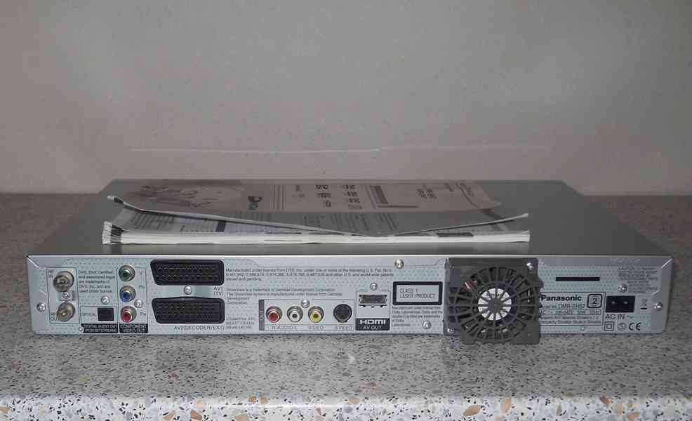 DVD rekordér Panasonic DMR-EH57 - foto 5