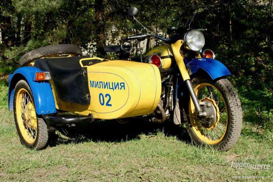 Ural 650 policejní motocykl - foto 4