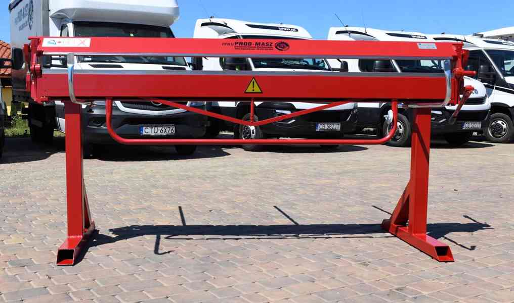 Ohýbačka plechu ZGR 2140/0,8/145°/T   - foto 7