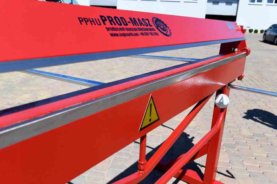 Ohýbačka plechu ZGR 2140/0,8/145°/T   - foto 9