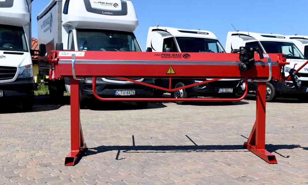 Ohýbačka plechu ZGR 2140/0,8/145°/T   - foto 10