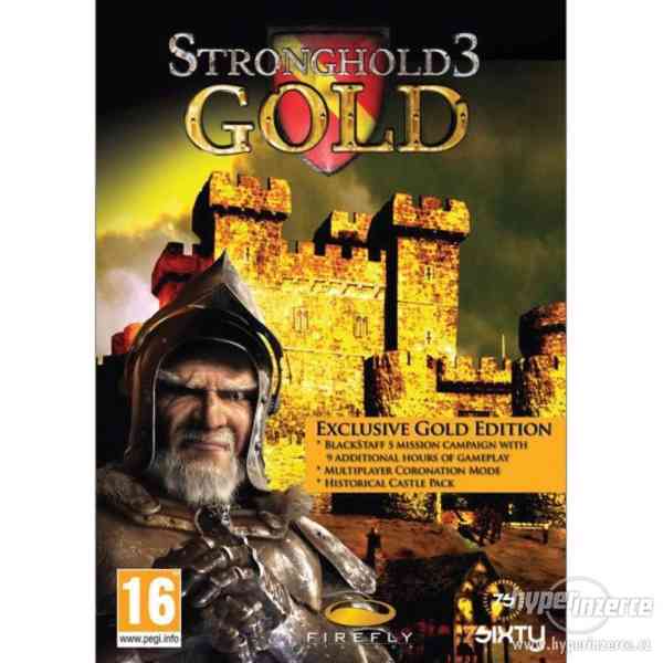 Prodám pc hru Stronghold 3 Gold Edition - foto 1