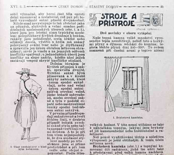 Starožitný časopis Šťastný domov, kompletní ročník 1921  - foto 3