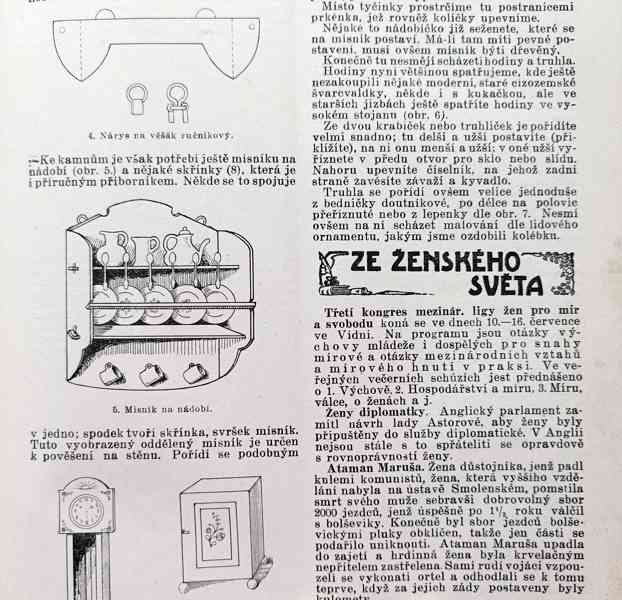 Starožitný časopis Šťastný domov, kompletní ročník 1921  - foto 10