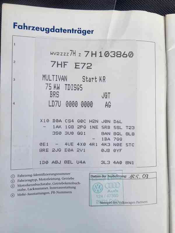 Volkswagen T5 Multivan 1,9TDI 75kw - foto 16