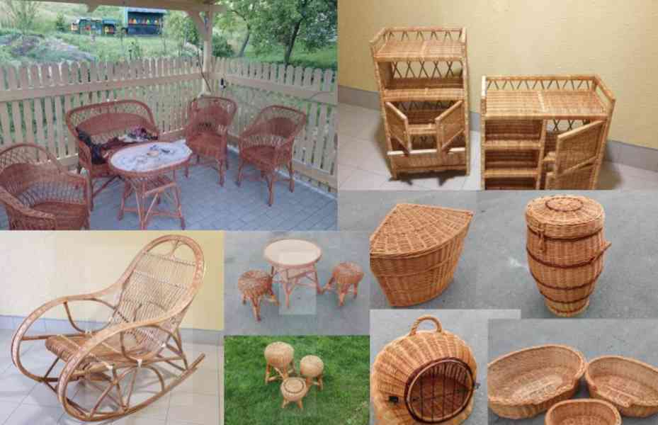 Nový Ratanový Nábytek (Možnost Bezplatného Dovozu)