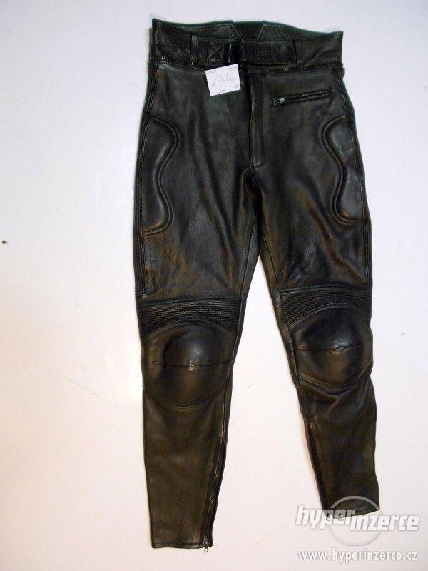 Kožené kalhoty AKITO vel. 50/M - obvod pasu: 80 cm - foto 1