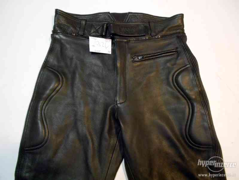 Kožené kalhoty AKITO vel. 50/M - obvod pasu: 80 cm - foto 2