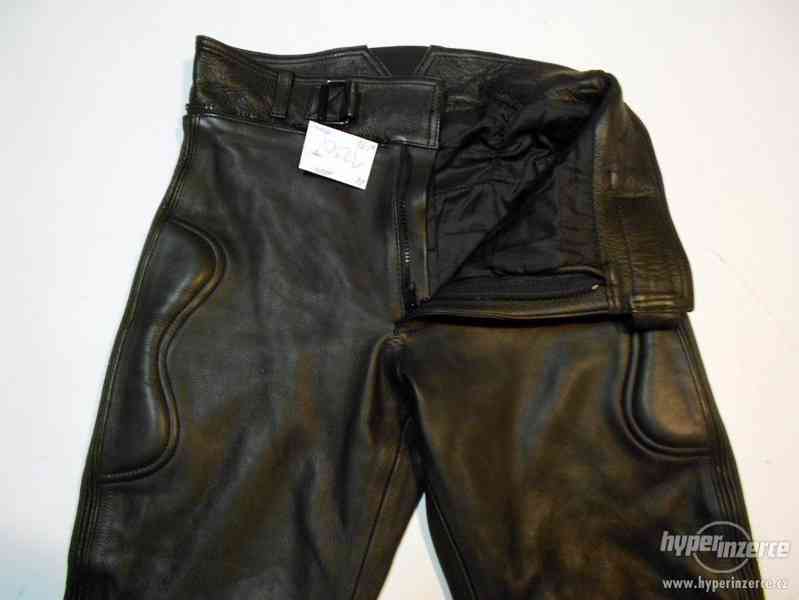 Kožené kalhoty AKITO vel. 50/M - obvod pasu: 80 cm - foto 3