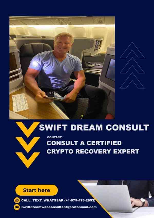 CONSULT BITCOIN RECOVERY EXPERT FROM SWIFT DREAM WEB CONSULT - foto 1