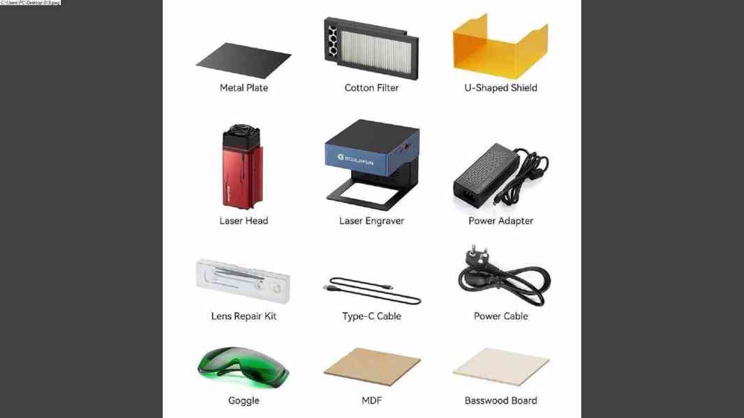 Laser SCULPFUN iCube Pro - 5W - foto 8