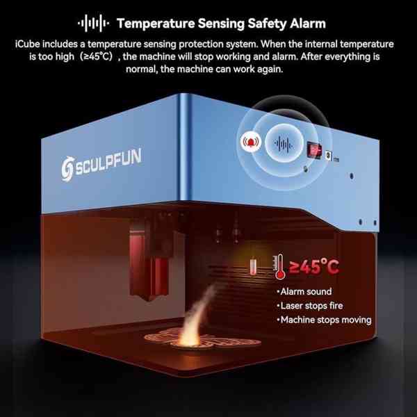 Laser SCULPFUN iCube Pro - 5W - foto 2