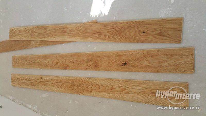 Dřevěná podlaha dub prkno š. 16cm - foto 1