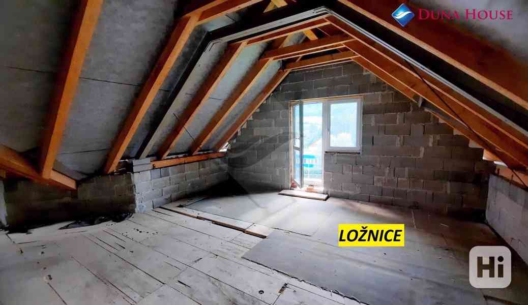 Prodej rozestavěného rodinného domu 140 m2 ve Stříbrné Skalici - foto 2