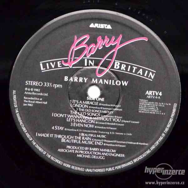 BARRY MANILOW - BARRY LIVE IN BRITAIN - foto 6