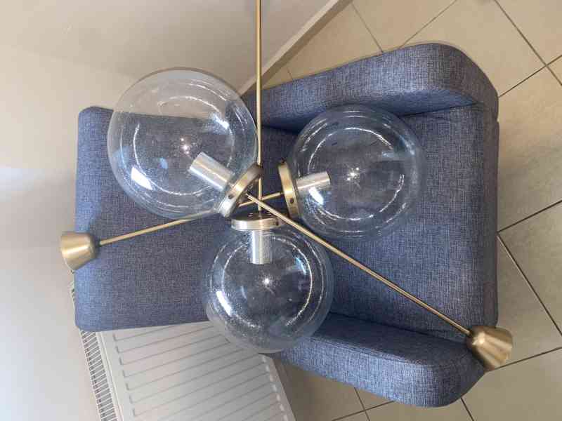 3 x Lustr - Kamenický Šenov 70.léta - foto 3