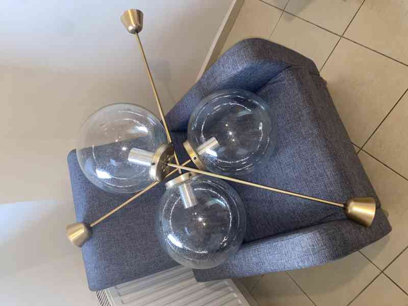 3 x Lustr - Kamenický Šenov 70.léta - foto 4