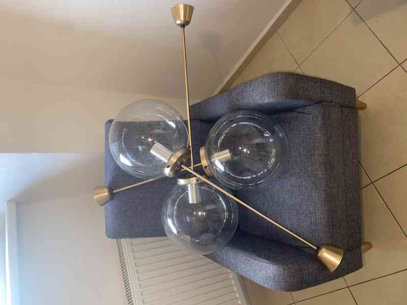 3 x Lustr - Kamenický Šenov 70.léta