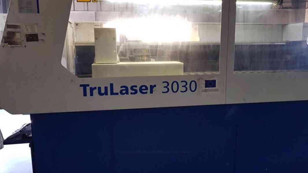 Použitý laser Trumpf TruLaser 3030, 3,2 kW, r. v. 2008 - foto 5