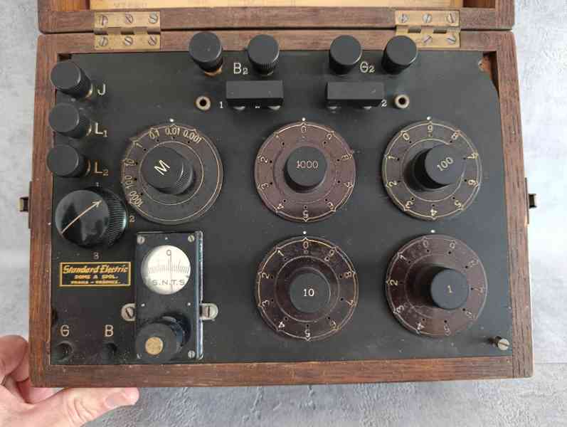 Měřící Můstek Vzoru 1808 》Standard Electric Doms a Spol Prah - foto 14